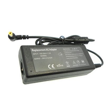 Acer power adapter Charger 19V 3.42A 65W 5.5×2.5mm CE FCC RoHs
